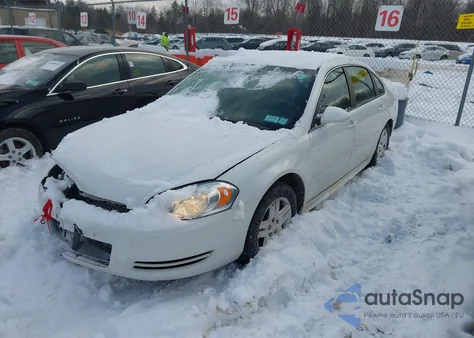 2012 Chevrolet Impala Lt из США, поврежденный, VIN 2G1WG5E39C1266933